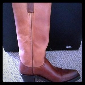 Frye two-toned boots, Jenifer Estess Collection
